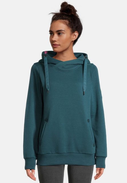 salzhaut Kapuzenpullover Damen Hoodie Pullover Sünn unifarben - Sweater mit günstig online kaufen