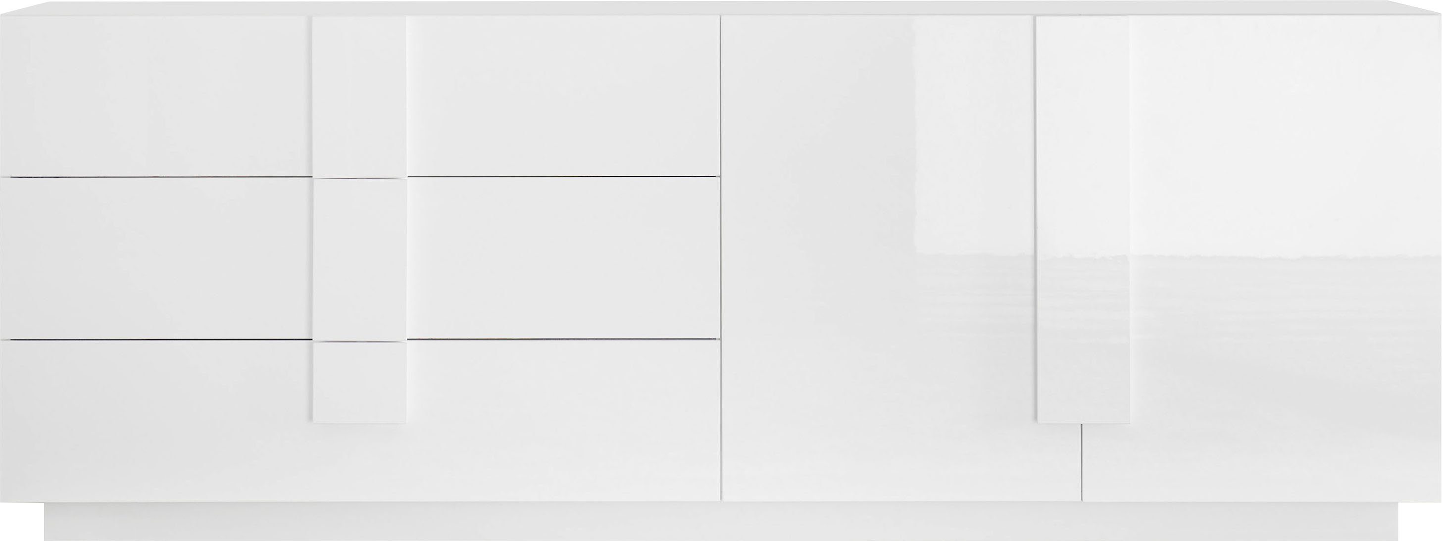 INOSIGN Sideboard "Jupiter, Breite 241 cm, Kommode 2 Türen - Soft Closing, günstig online kaufen