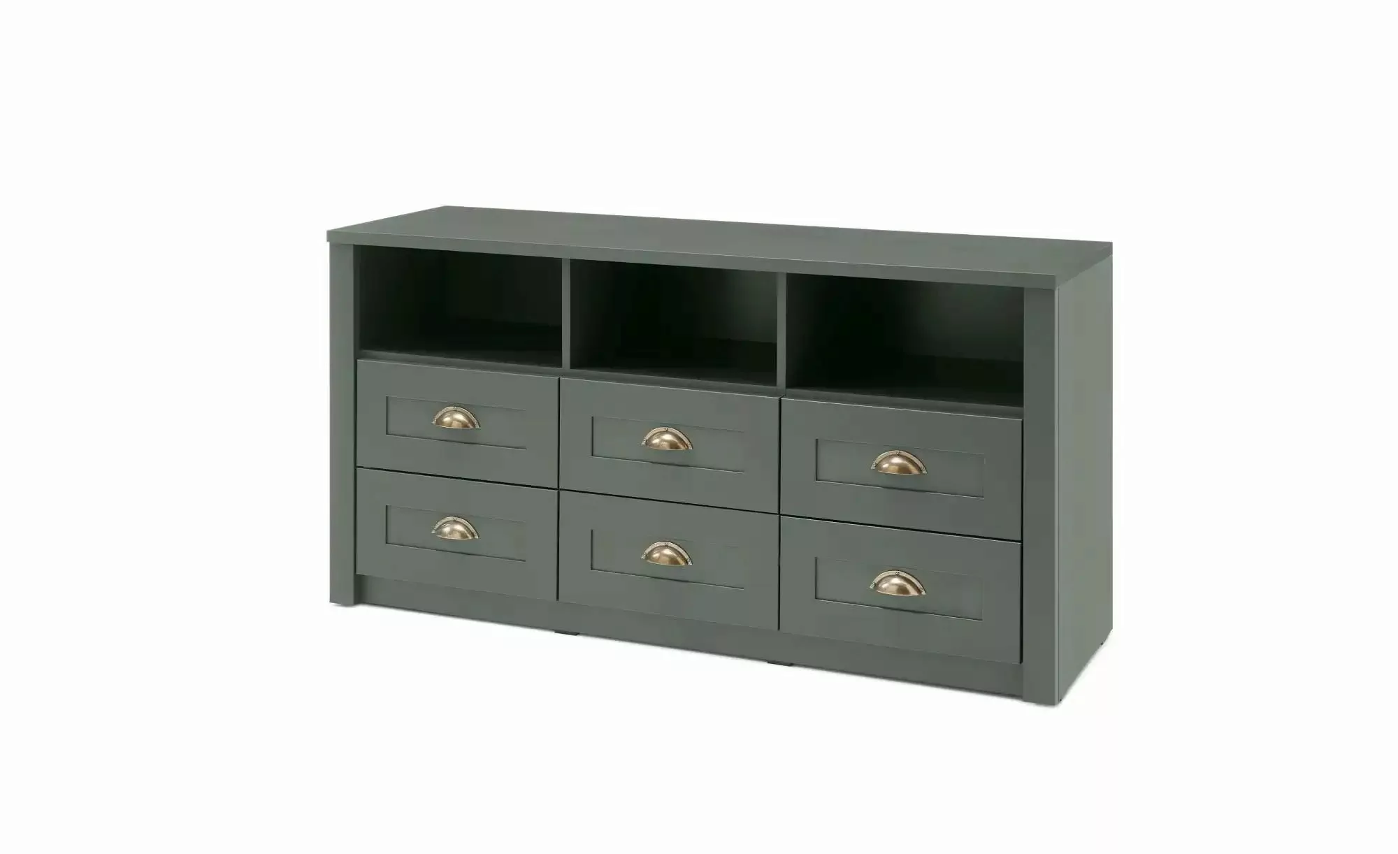 Lowboard  Verde ¦ grün ¦ Maße (cm): B: 130 H: 67 Kommoden & Sideboards > Lo günstig online kaufen