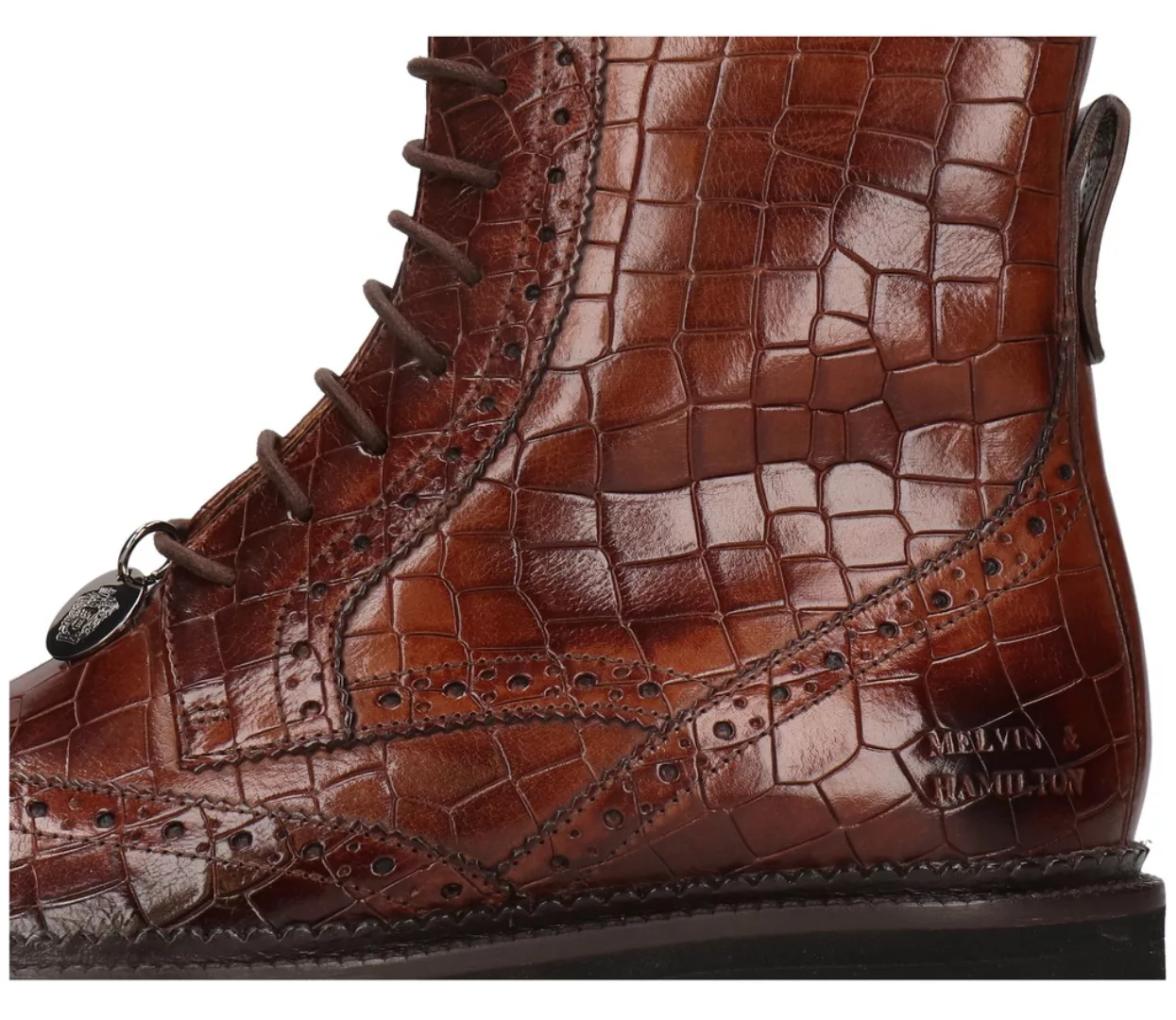 Melvin & Hamilton Schnürstiefel "Maria 14 - vegetabil gegerbt", Brogue, Sch günstig online kaufen