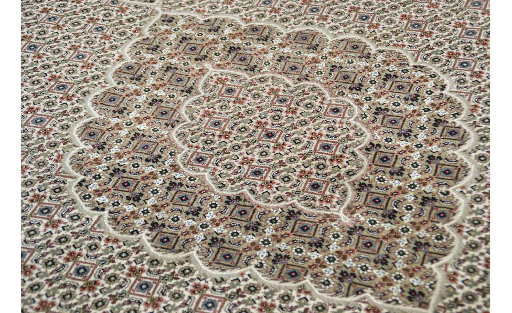 THEKO Orientteppich »Mahi Tabriz«, rechteckig, handgeknüpft, Material: 80%W günstig online kaufen