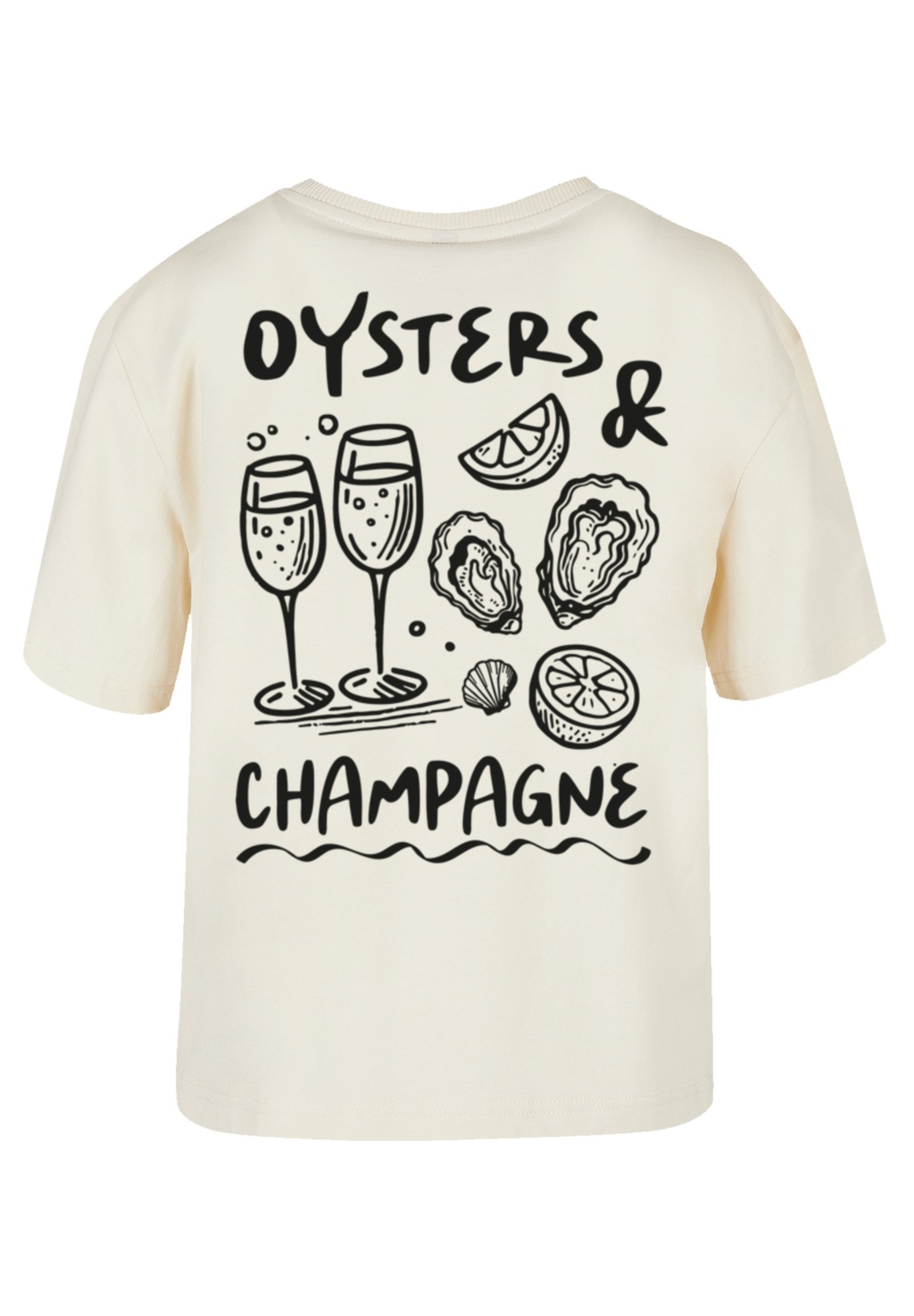 F4NT4STIC T-Shirt "Oysters And Champagne Summer", Premium Qualität günstig online kaufen
