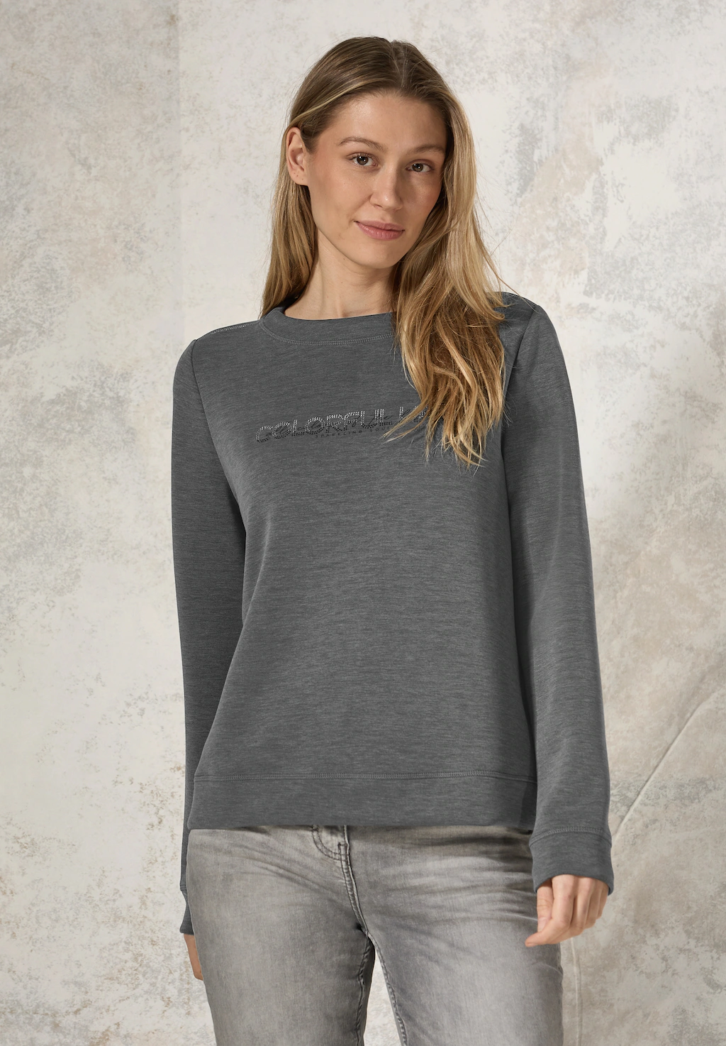 Cecil Sweatshirt, mit Glitzer-Details günstig online kaufen