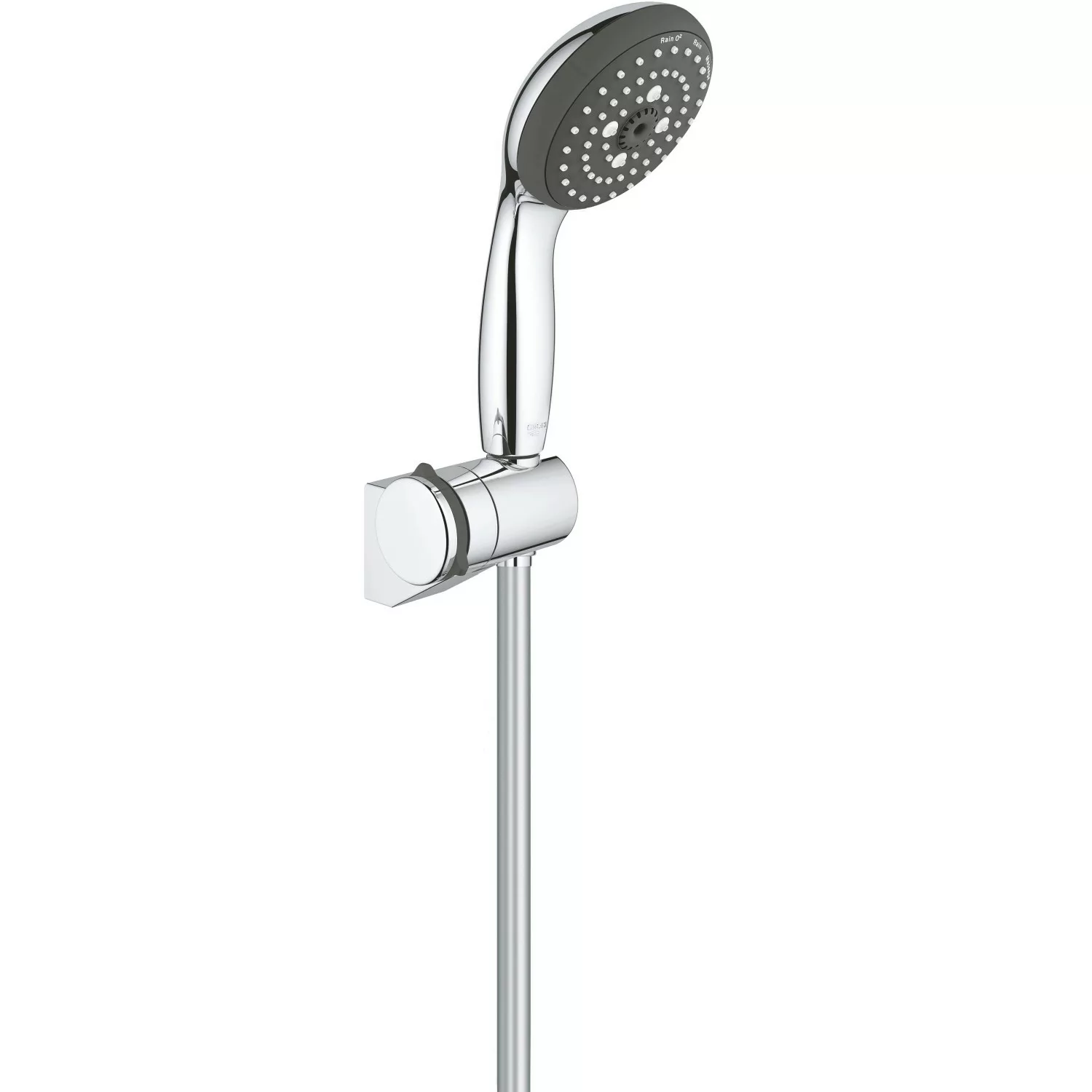 Grohe QuickFix Handbrause-Set Vitalio Start 100 Chrom 3 Strahlarten günstig online kaufen