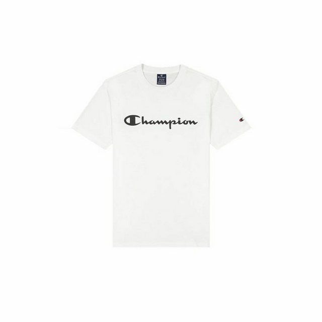 Champion T-Shirt Herren Kurzarm-T-Shirt Champion Crewneck Weiß günstig online kaufen