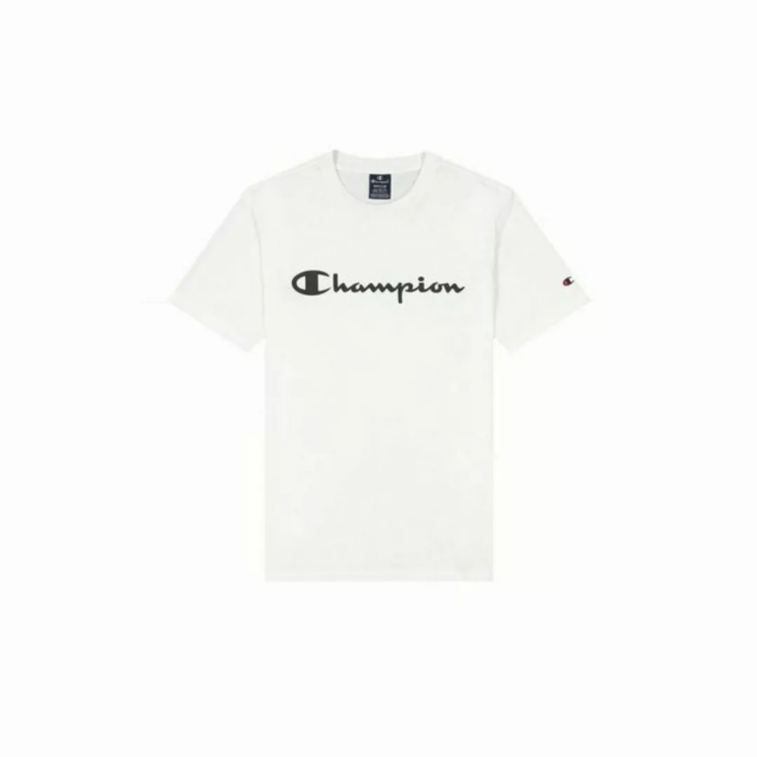 Champion T-Shirt Herren Kurzarm-T-Shirt Champion Crewneck Weiß günstig online kaufen