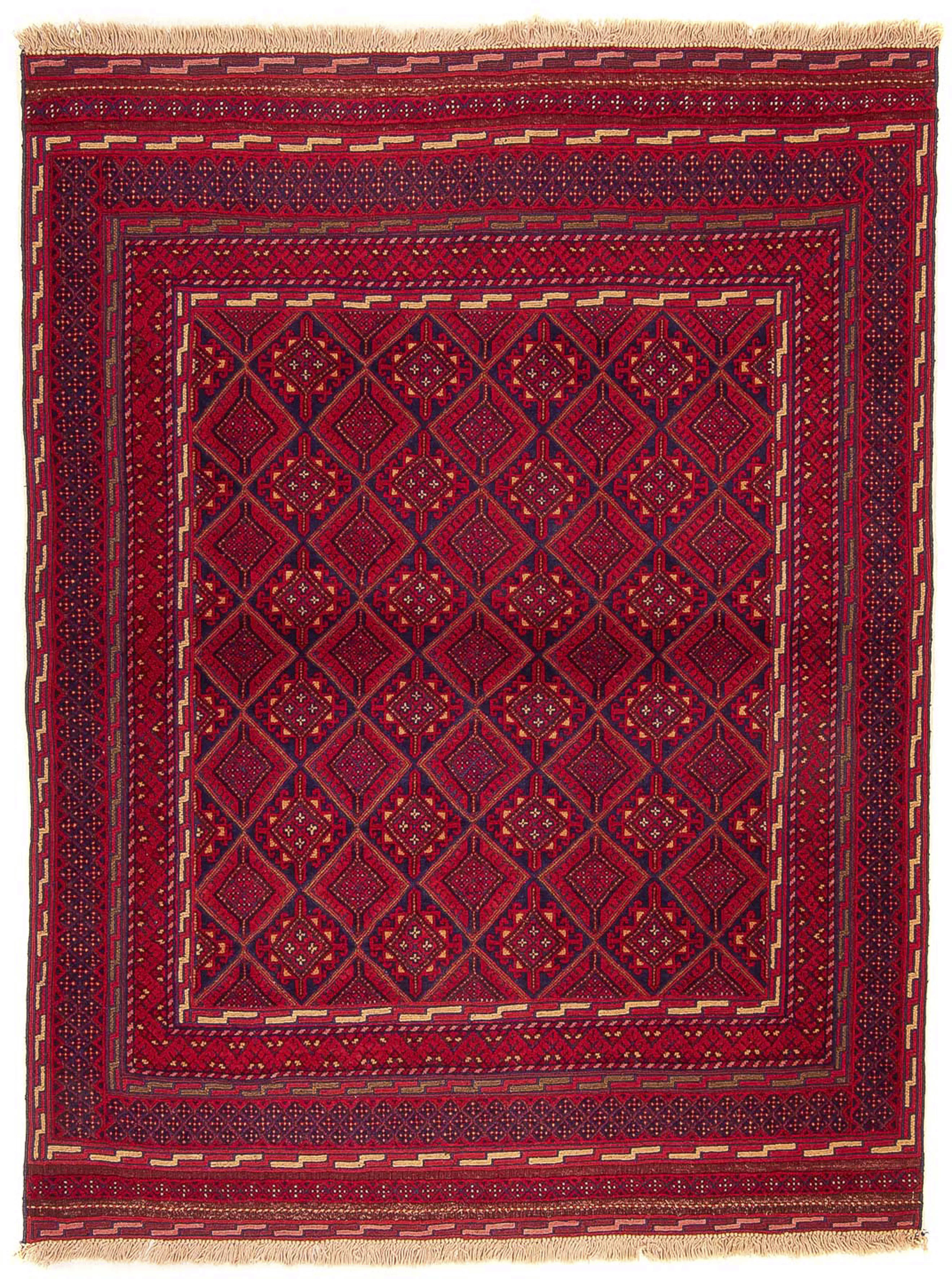 morgenland Wollteppich »Kelim - Oriental - 167 x 134 cm - dunkelrot«, recht günstig online kaufen