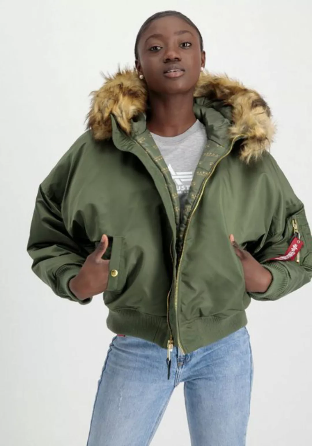 Alpha Industries Bomberjacke Alpha Industries Women - Bomber Jackets MA-1 O günstig online kaufen