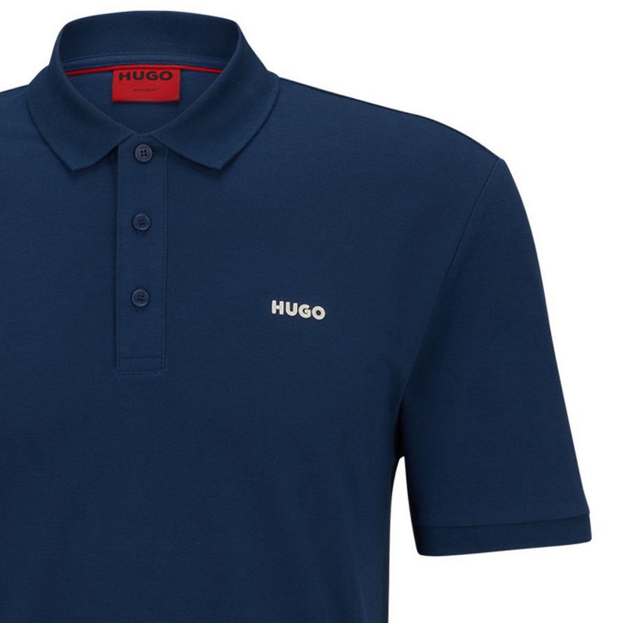HUGO Poloshirt Herren Poloshirt Baumwolle DONOS222 günstig online kaufen