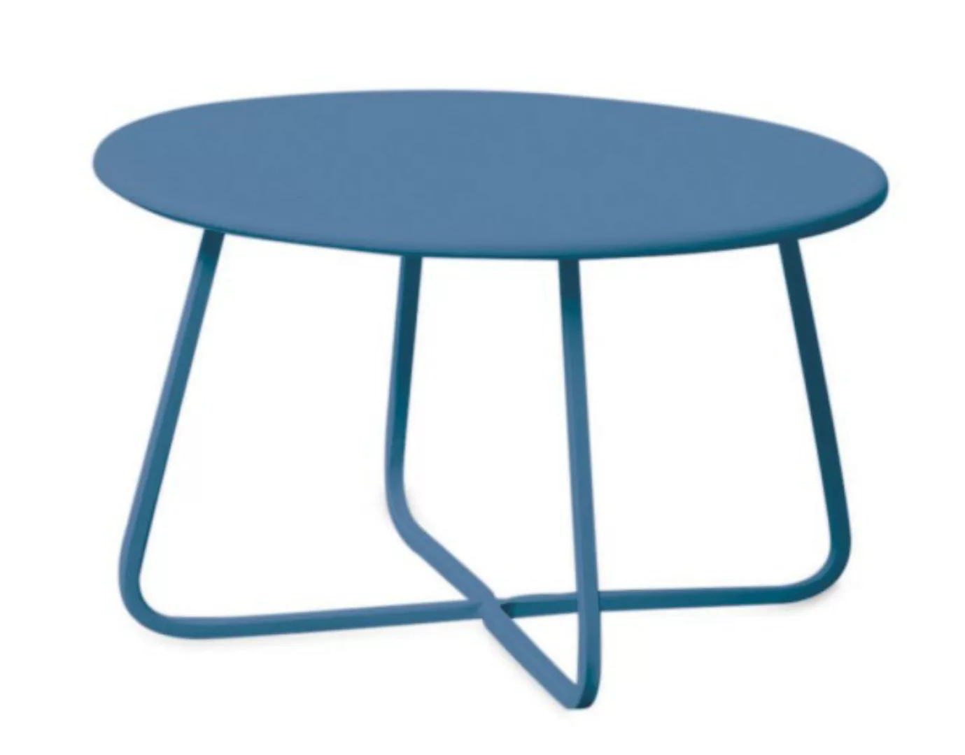 Niedriger Tisch Daisy Ø 65 cm blau AZ günstig online kaufen