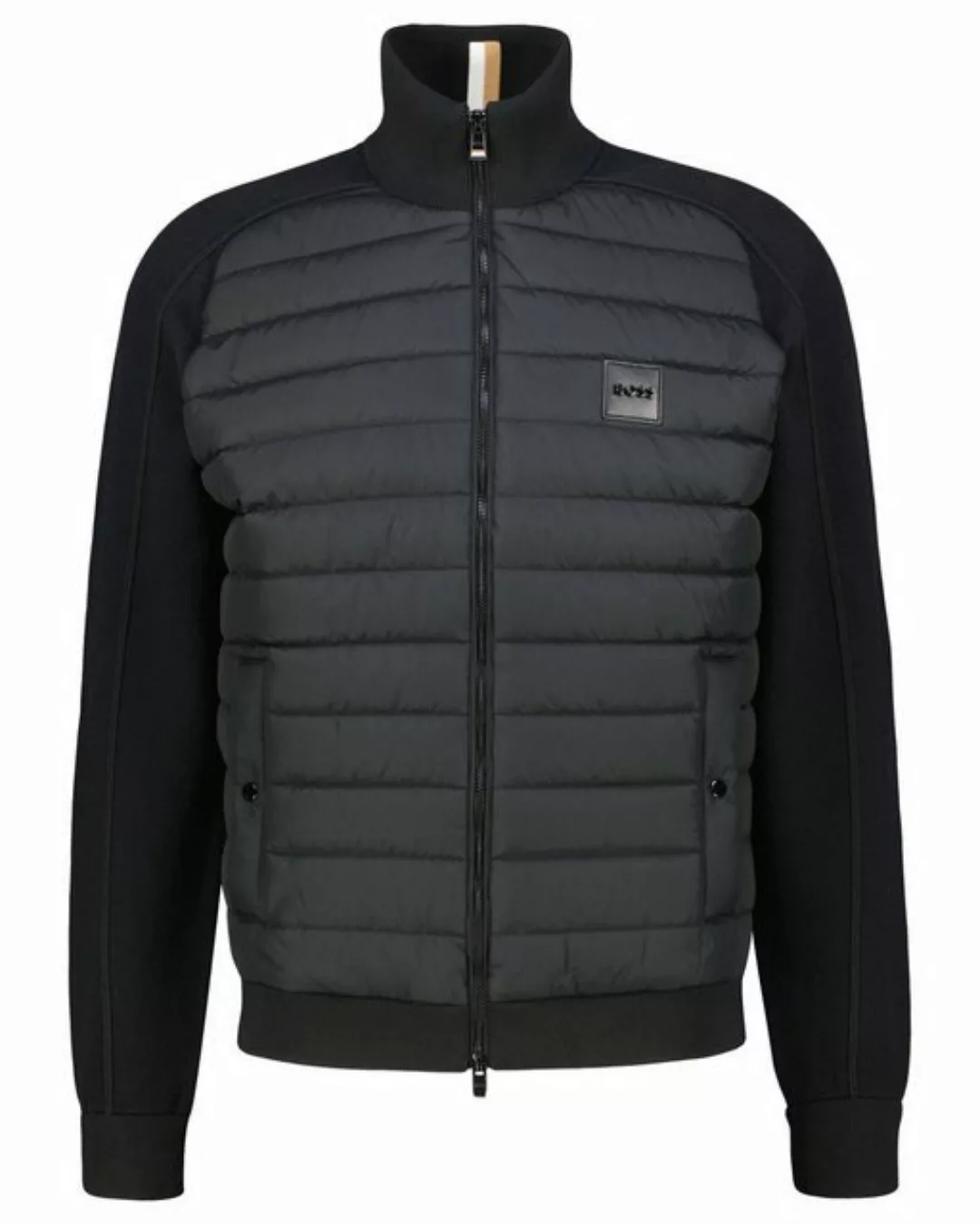 BOSS Strickjacke Herren Strickjacke mit Wattierung H-ESFERO (1-tlg) günstig online kaufen