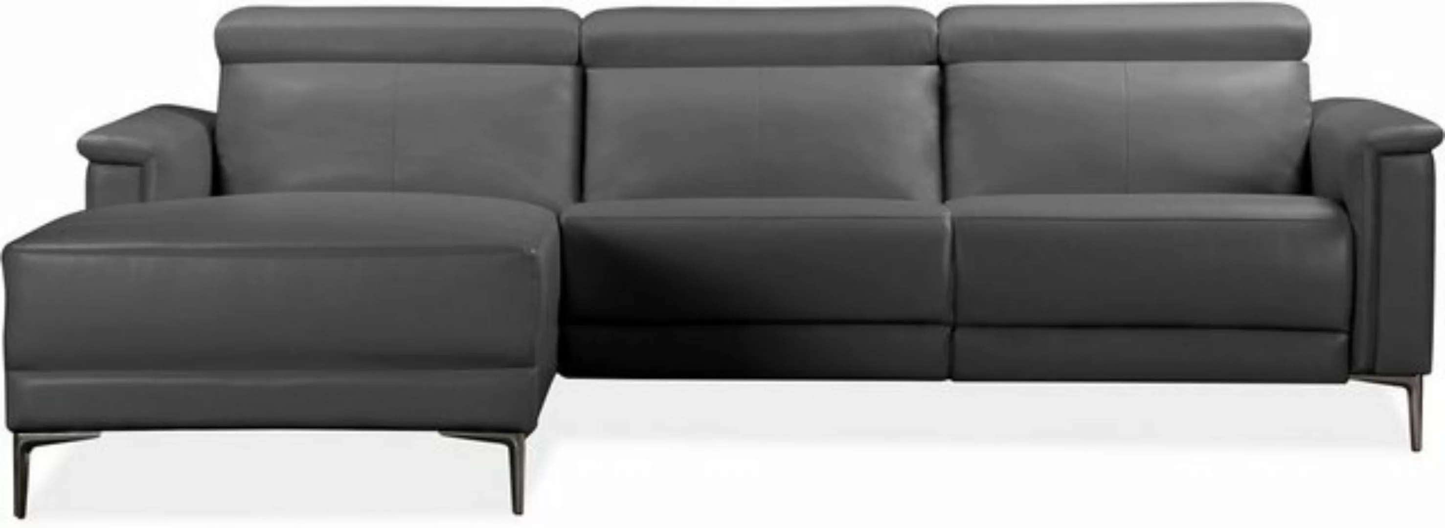 Places of Style Ecksofa Lund, L-Form, 261cm, mit man. o. elektr. Relaxfunkt günstig online kaufen