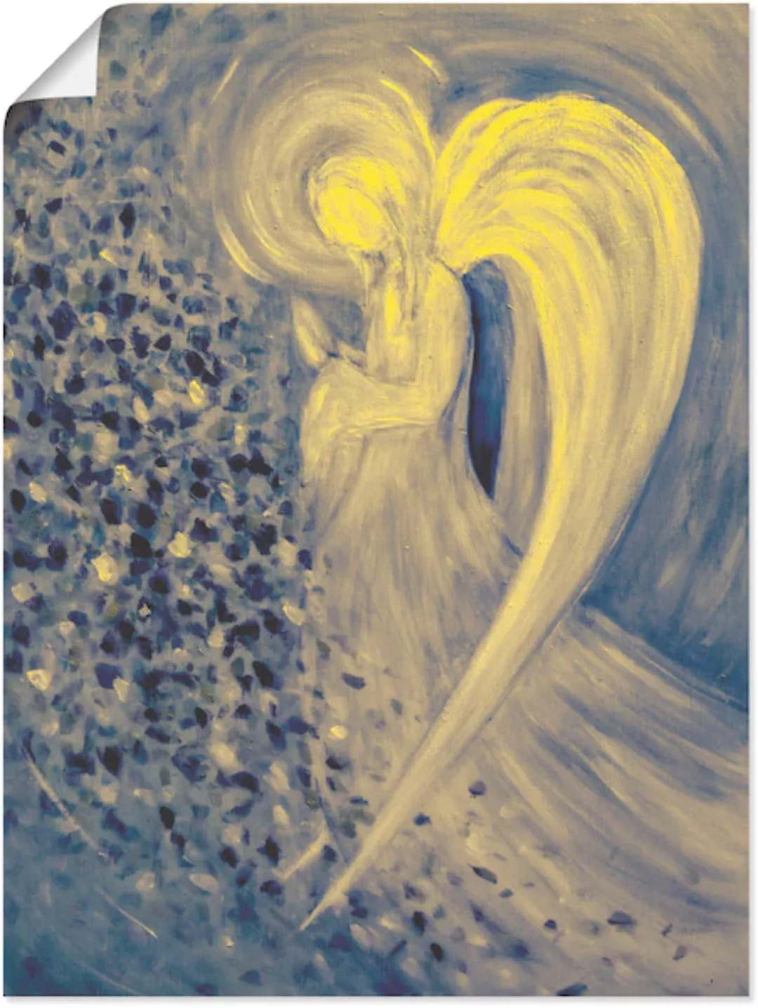 Artland Wandbild "Engel der Nacht", Religion, (1 St.), als Leinwandbild, Po günstig online kaufen
