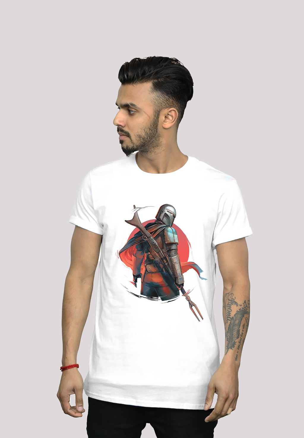 F4NT4STIC T-Shirt "Star Wars The Mandalorian Blaster Rifles", Print günstig online kaufen