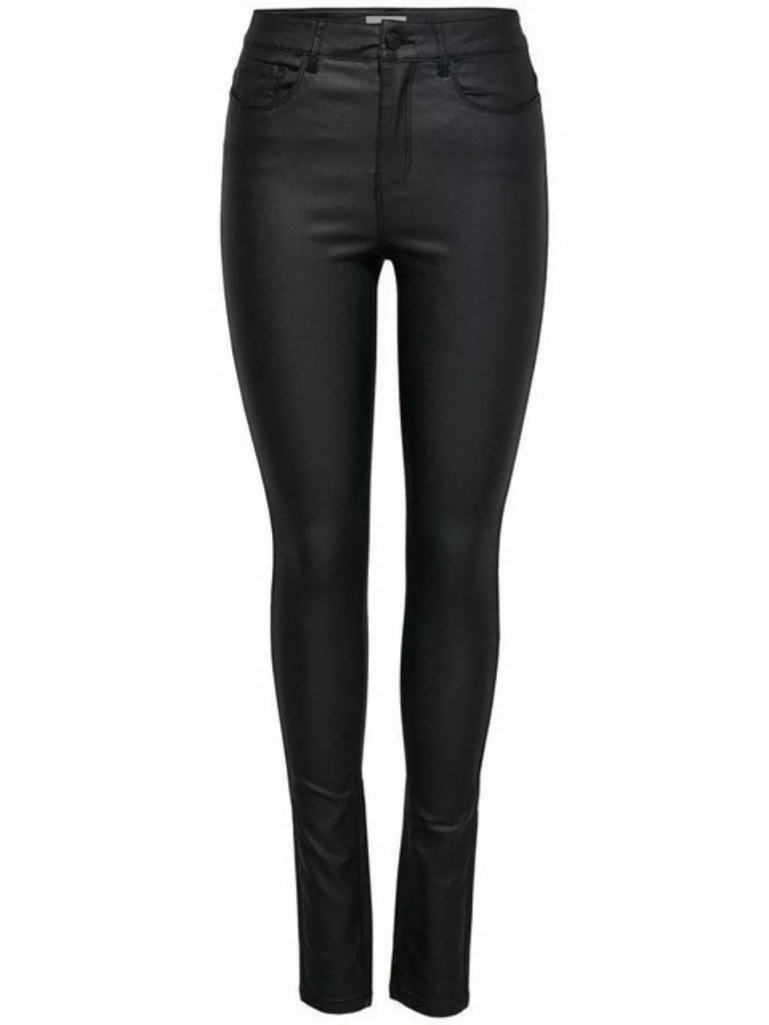 ONLY Stoffhose ONLANNE K MID WAIST COATED PNT NOOS günstig online kaufen