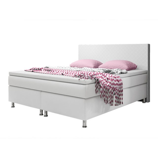 interbed Boxspringbett Madrid 180x200 cm inkl. Topper (Spar-Set, inkl.Toppe günstig online kaufen