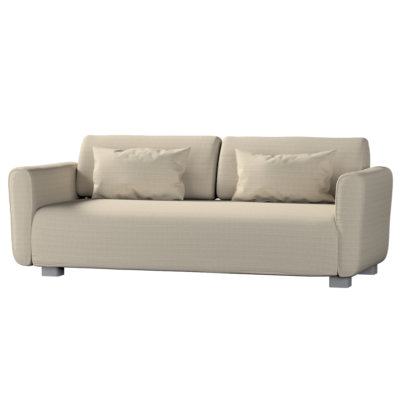 Bezug für Mysinge 2-Sitzer Sofa, beige, Sofabezug Mysinge 2-Sitzer, Living günstig online kaufen