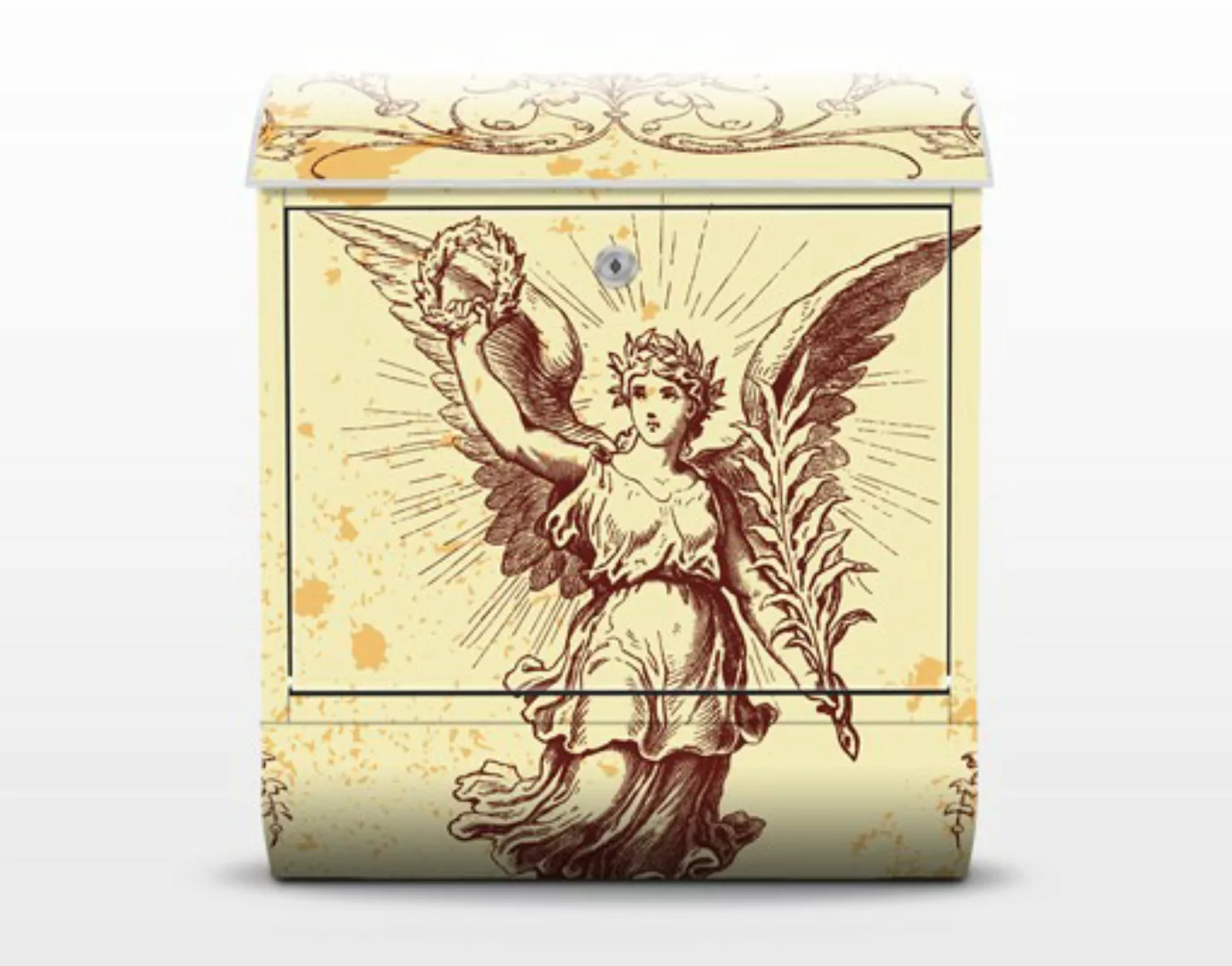 Briefkasten Muster & Textur Grunge Angel günstig online kaufen