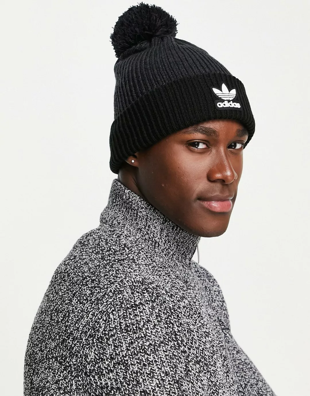 Adidas Originals Pom Mütze 58 cm Black günstig online kaufen