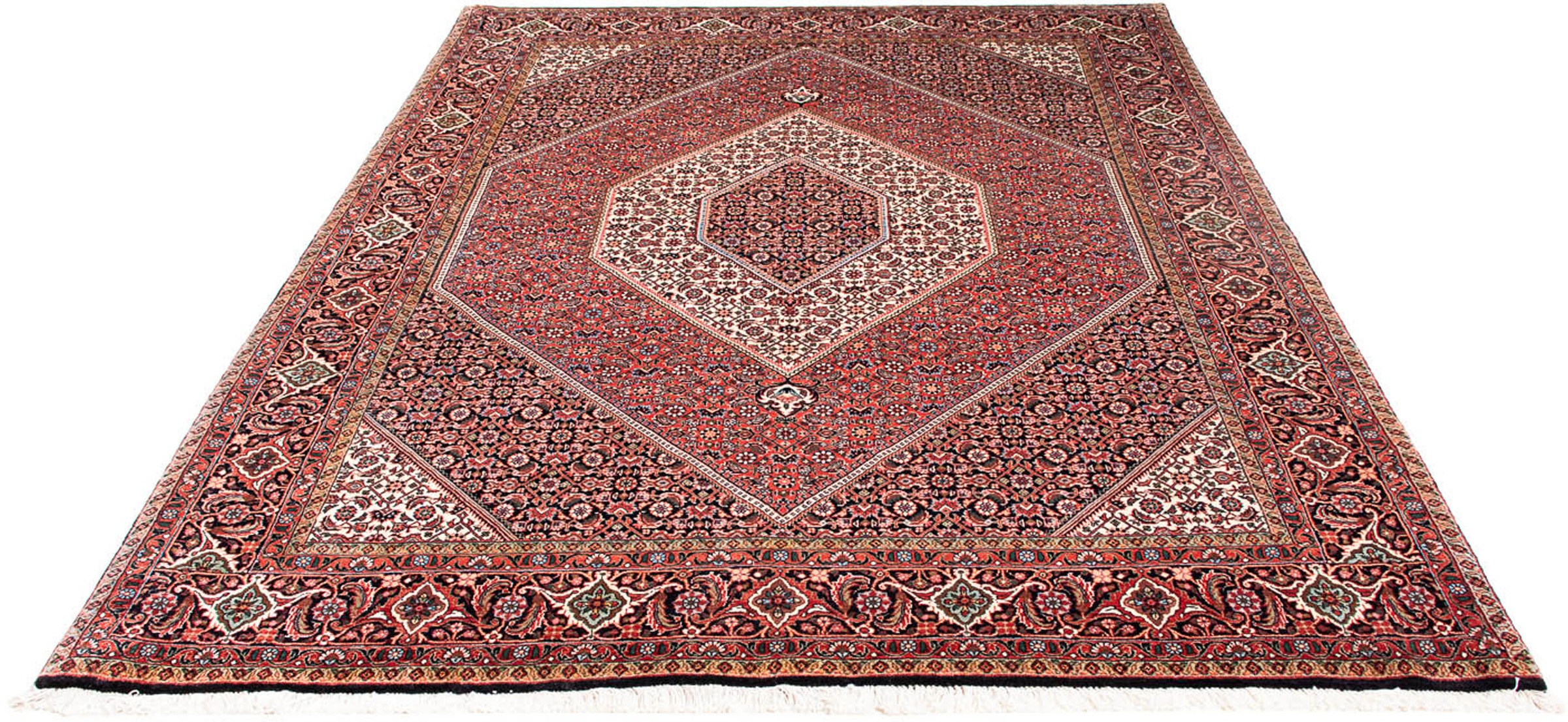 morgenland Orientteppich »Perser - Bidjar - 238 x 172 cm - hellrot«, rechte günstig online kaufen