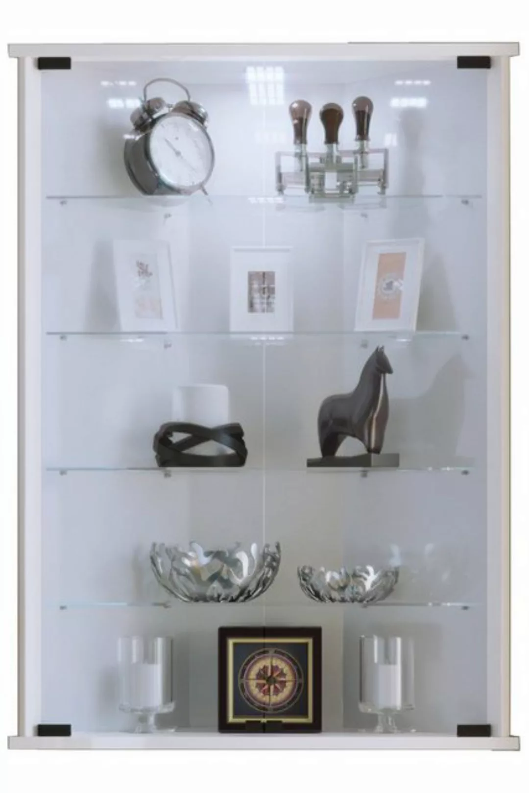 VCM Hängevitrine Hängevitrine Wandvitrine Eckvitrine Vecko (1-St) günstig online kaufen