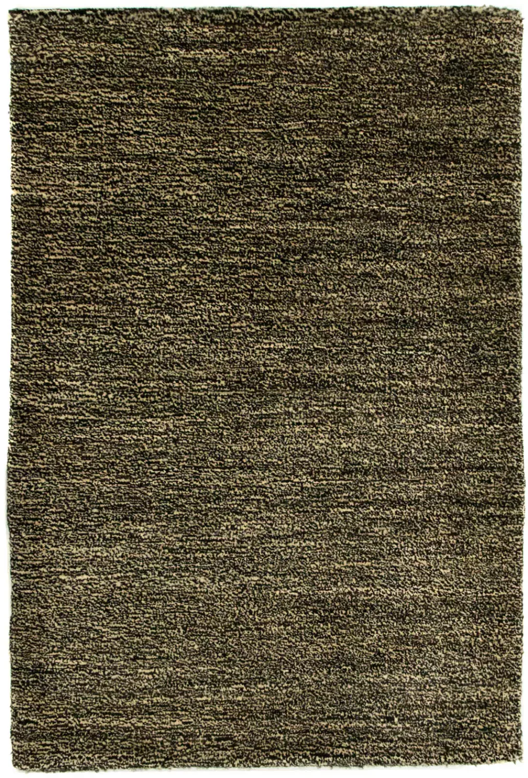morgenland Wollteppich »Gabbeh Teppich handgeknüpft schwarz«, rechteckig, h günstig online kaufen
