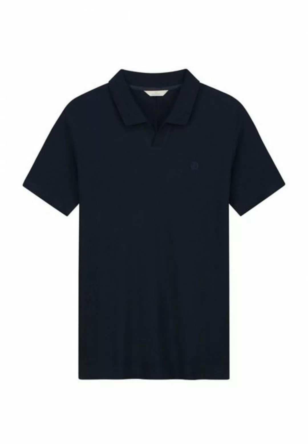 Dstrezzed Poloshirt - Shirt kurzarm Leinenoptik - Trendstyle - DS_Brooks Po günstig online kaufen