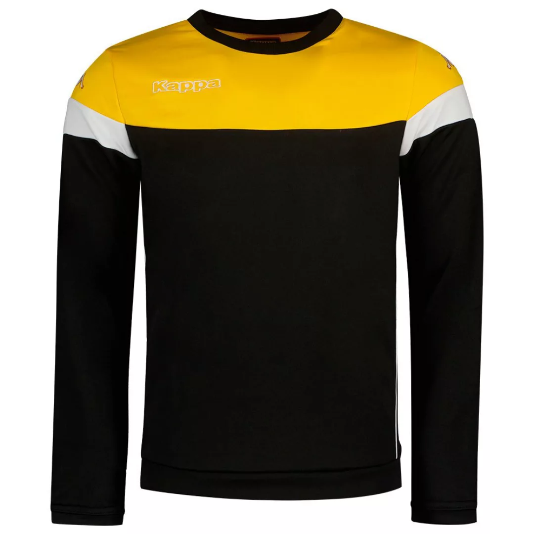 Kappa Lido Sweatshirt 2XL Black / Yellow günstig online kaufen