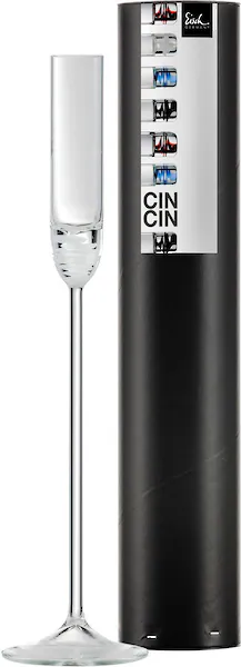 Eisch Germany Schnapsglas »CIN CIN Made in Germany«, (1 tlg.), mit Farbglas günstig online kaufen