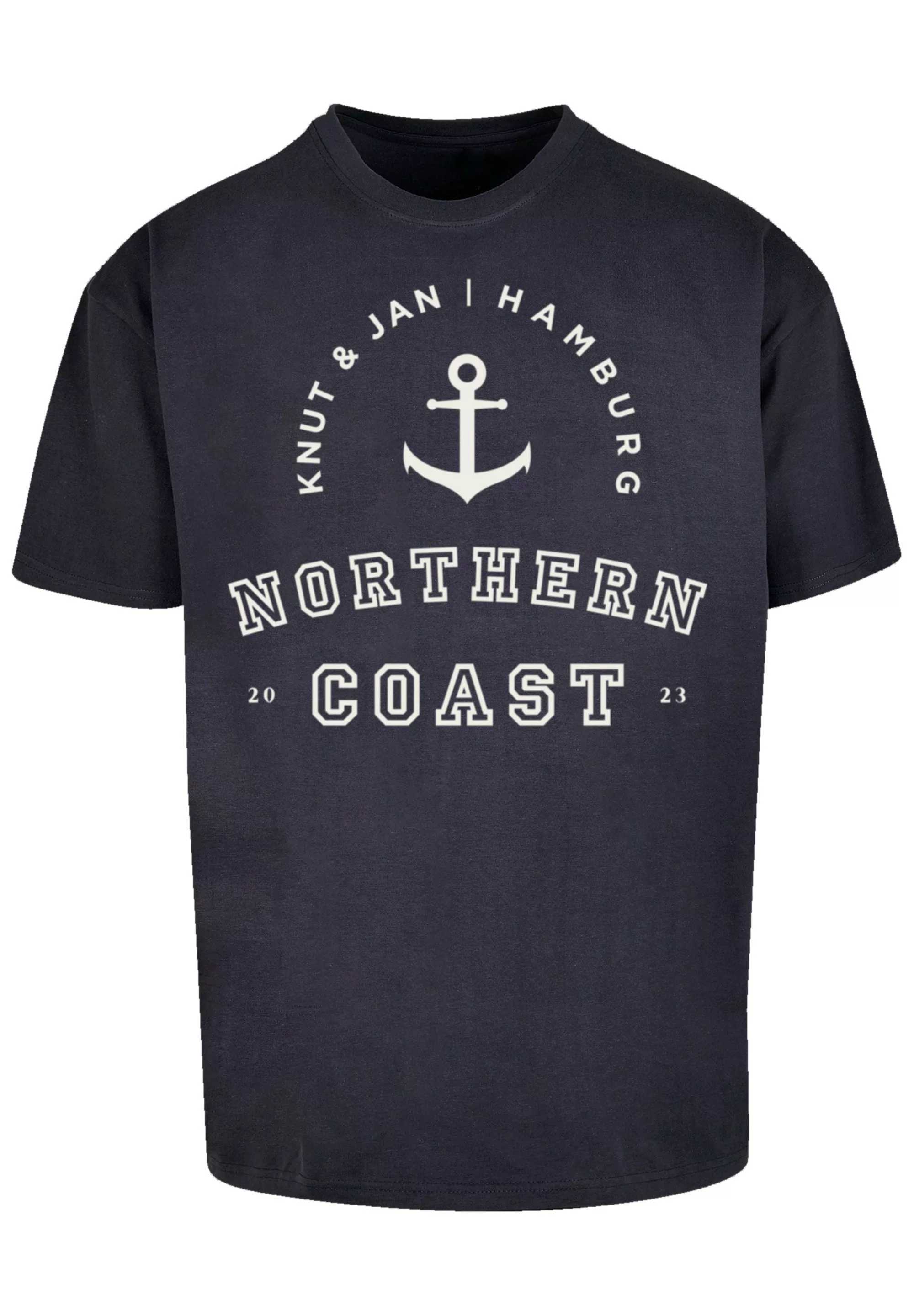 F4NT4STIC T-Shirt "Northern Coast Nordsee Knut & Jan Hamburg", Print günstig online kaufen