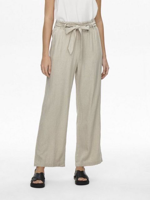 JDY Culotte "JDYSAY MW LINEN BELT PANT WVN NOOS" günstig online kaufen