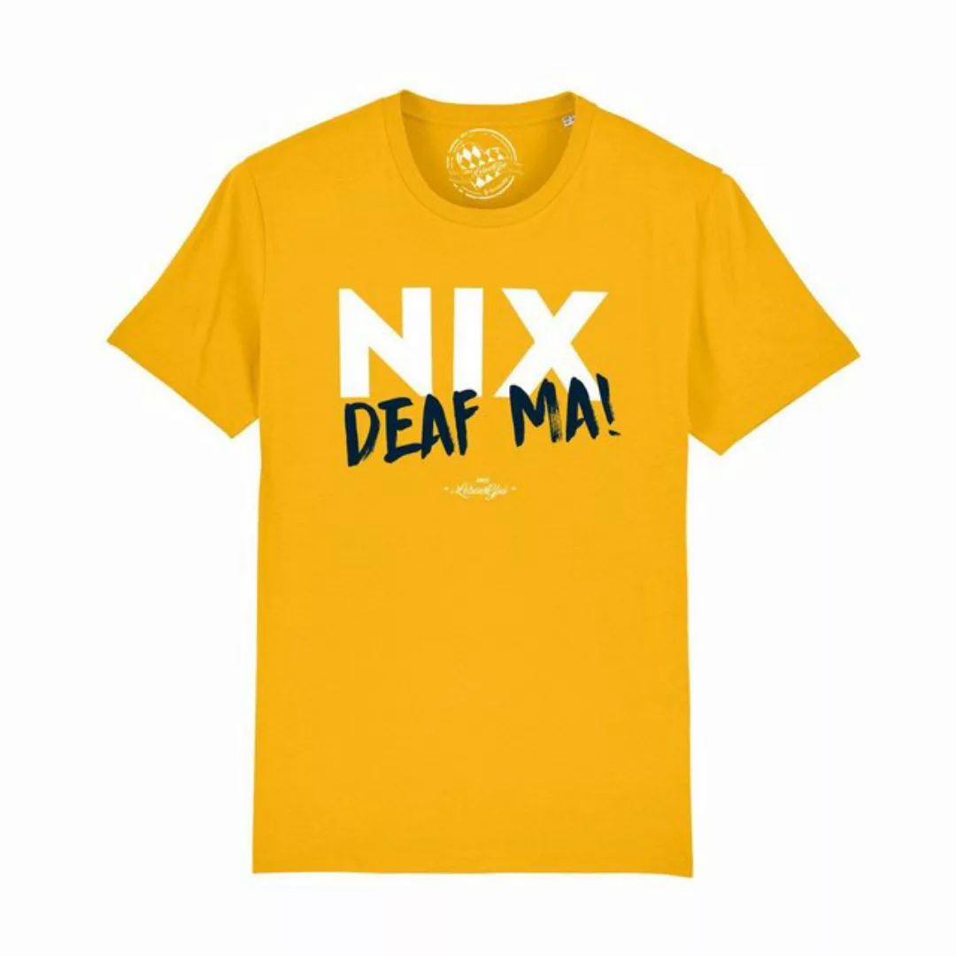 Bavariashop T-Shirt Herren T-Shirt "Nix deaf ma günstig online kaufen