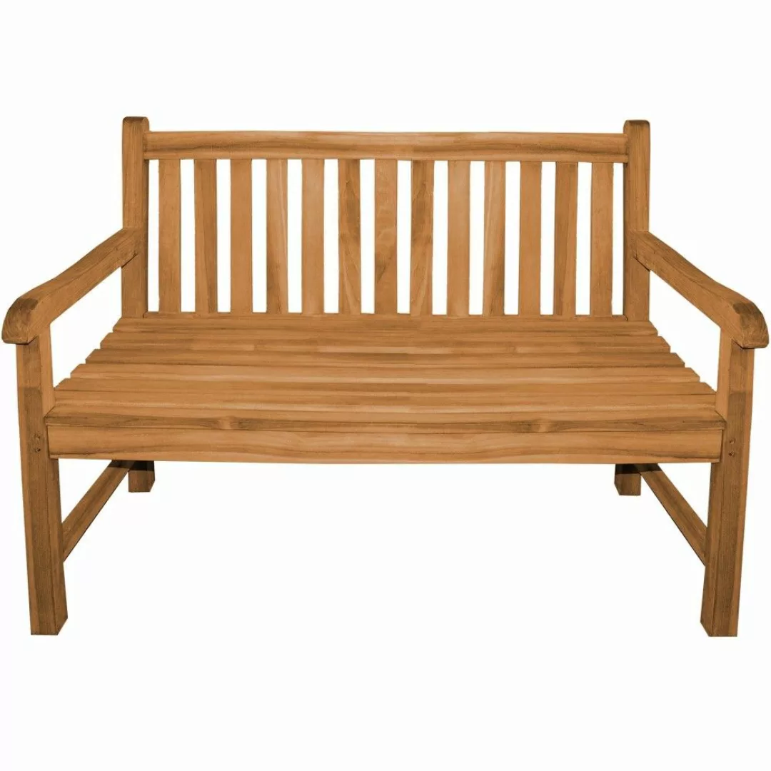 Gartenbank Piceno Teak Massivholz Breite 120 Cm günstig online kaufen