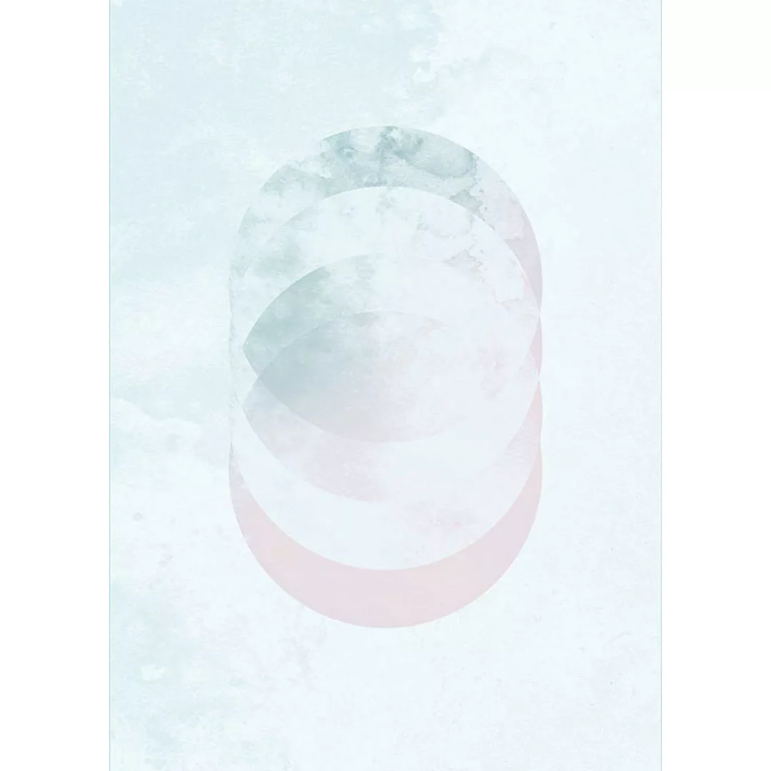 KOMAR Wandbild - Tessera Glacies - Größe: 50 x 70 cm mehrfarbig Gr. one siz günstig online kaufen
