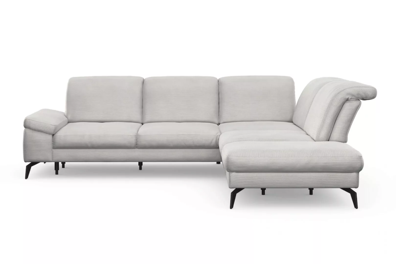 sit&more Ecksofa »Cabana L-Form«, Ottomane, wahlweise mit Sitztiefen-,Armle günstig online kaufen