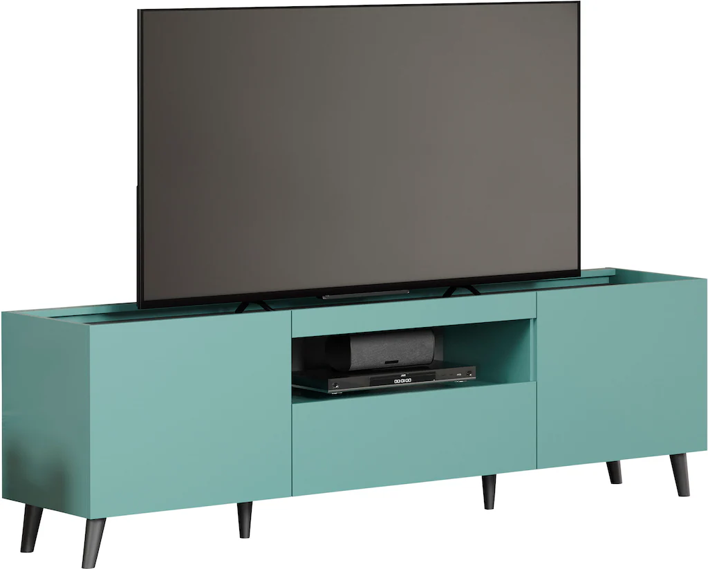 andas TV-Board "Mikkeline", (1 St.), matt, B / H: ca. 181 / 60 cm, TV-Schra günstig online kaufen