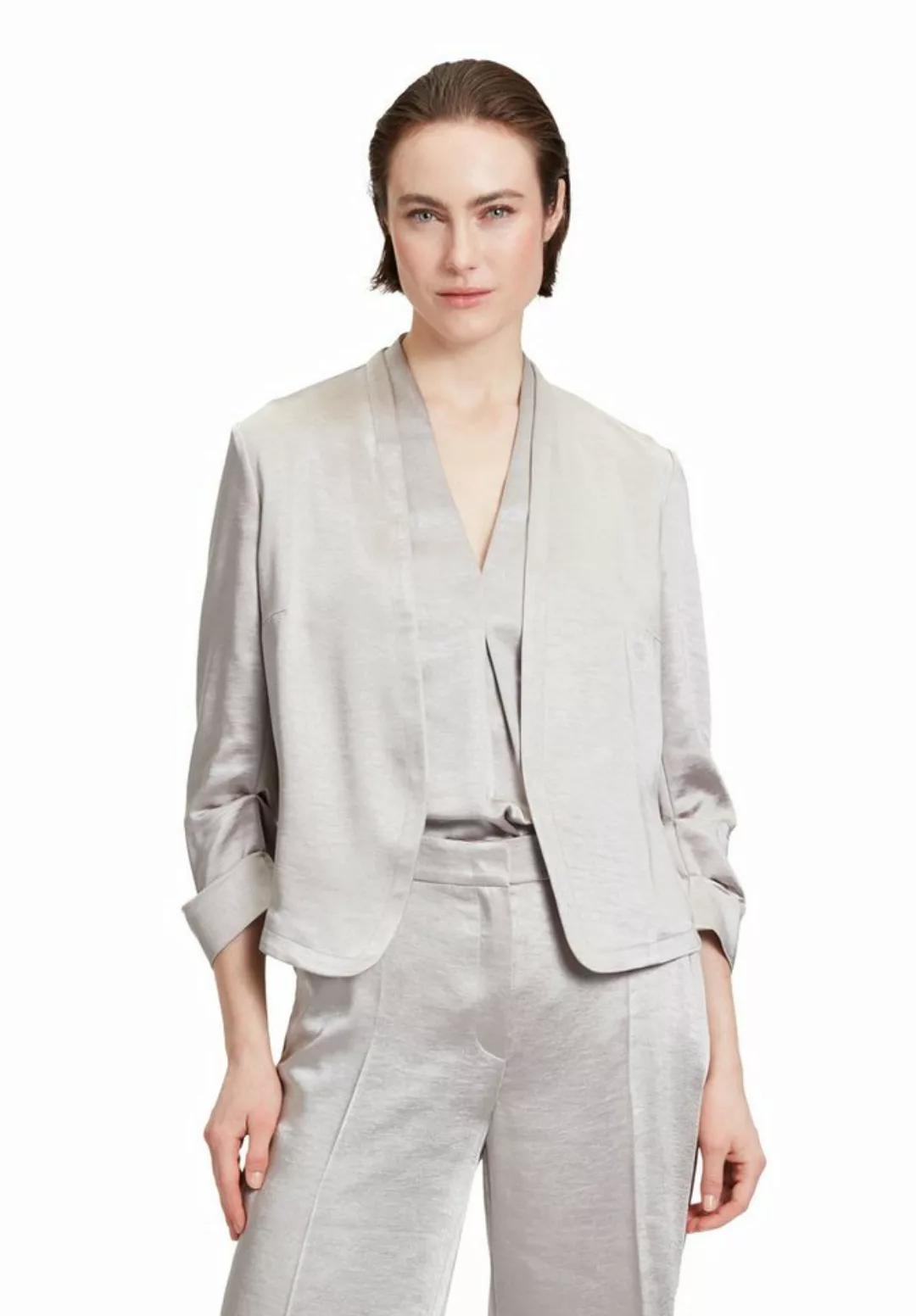 Betty Barclay Jackenblazer "Betty Barclay Blazer-Jacke mit 3/4 Arm", Materi günstig online kaufen