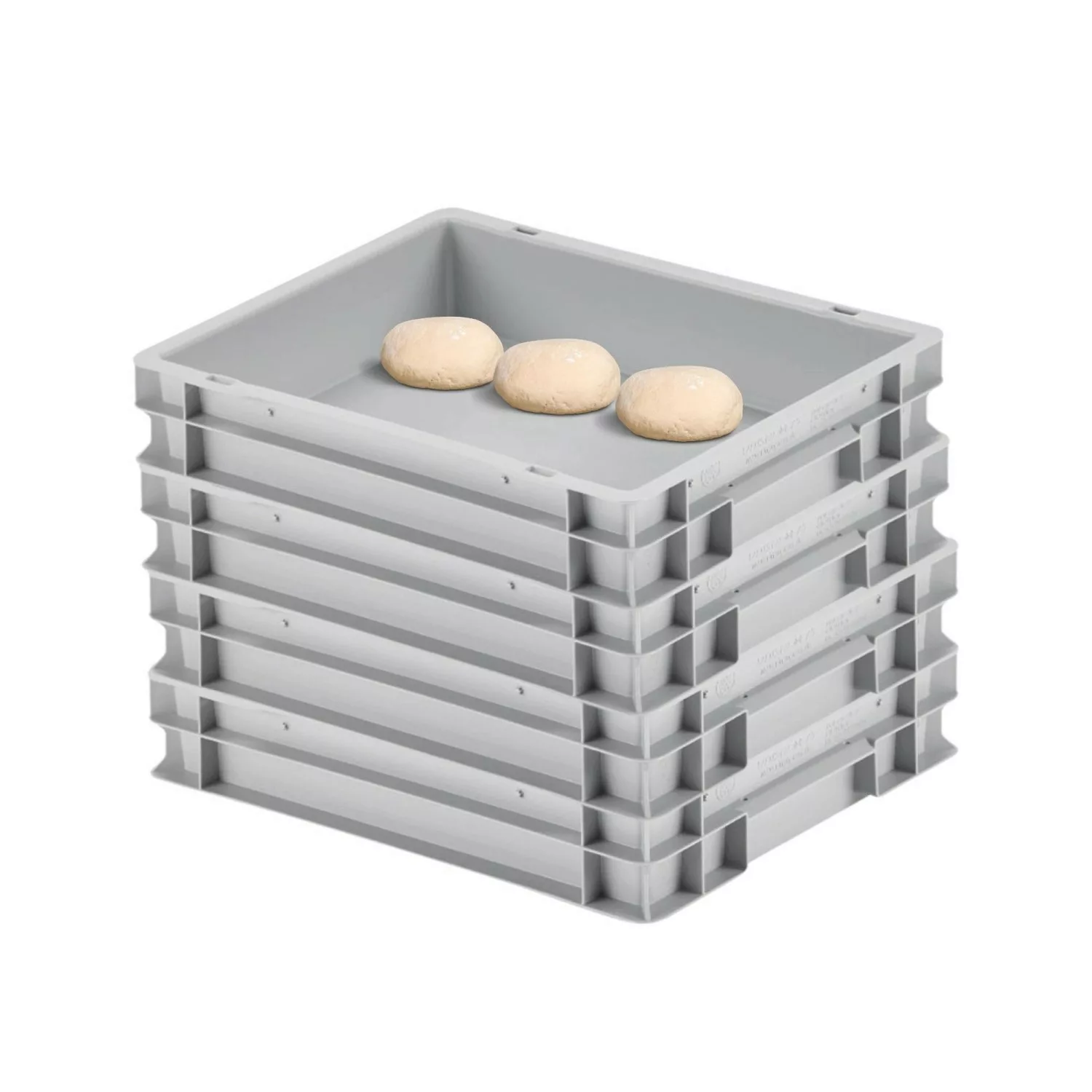 PROREGAL CHEFGASTRO SuperSparSet 4x Pizzaballenbox ohne Deckel HxBxT 75 x 3 günstig online kaufen