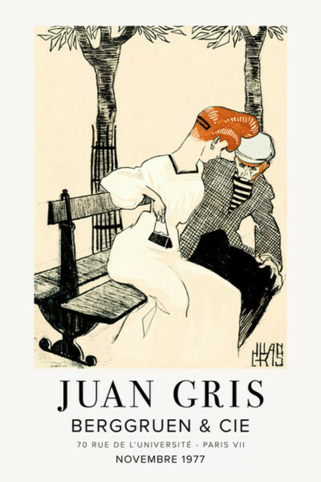 Poster / Leinwandbild - Juan Gris günstig online kaufen