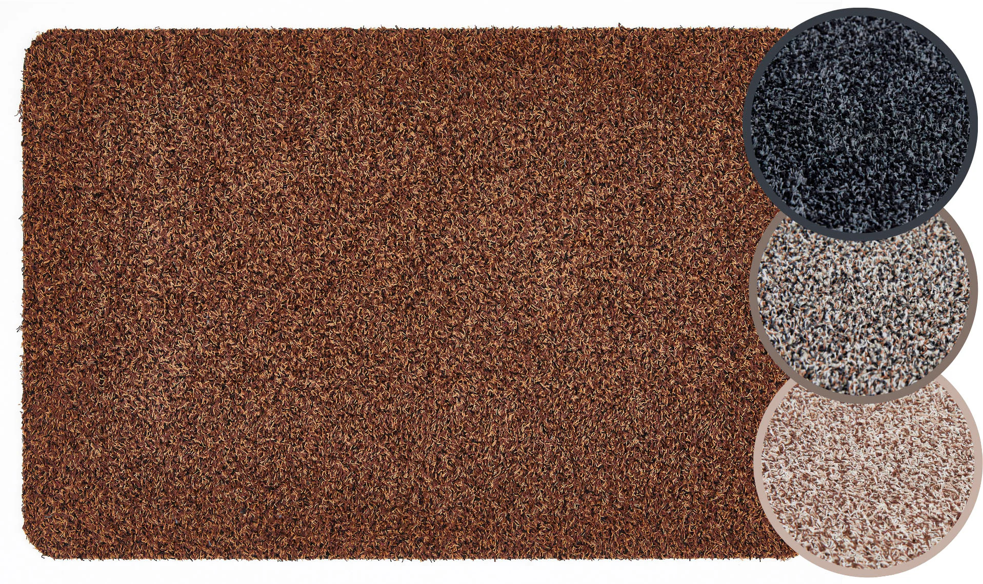 Andiamo Fußmatte »Samson, Made in Netherlands«, rechteckig, 6 mm Höhe, Schm günstig online kaufen