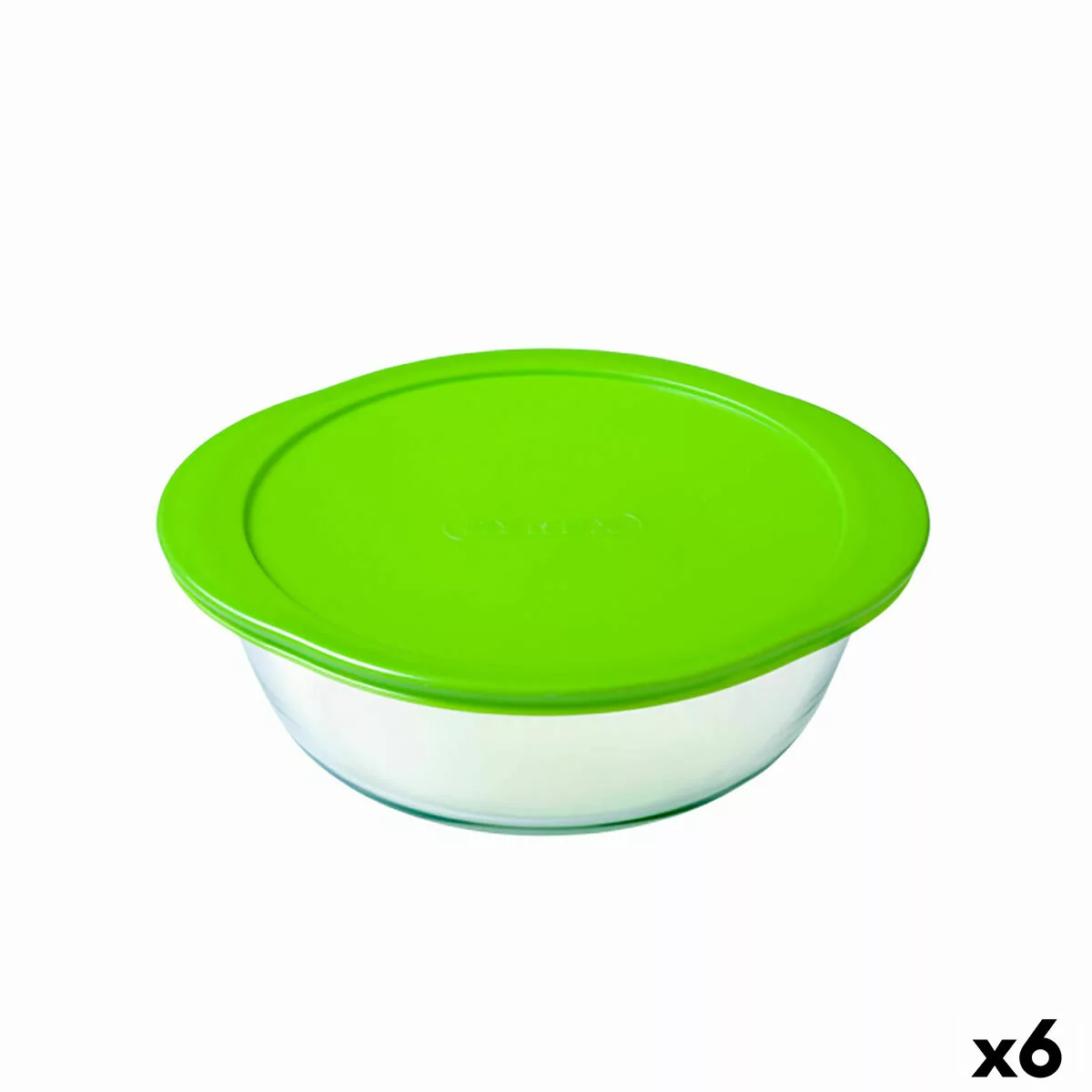 Runde Lunchbox Mit Deckel Pyrex Cook & Store 27 X 24 X 8 Cm Grün 2,3 L Sili günstig online kaufen