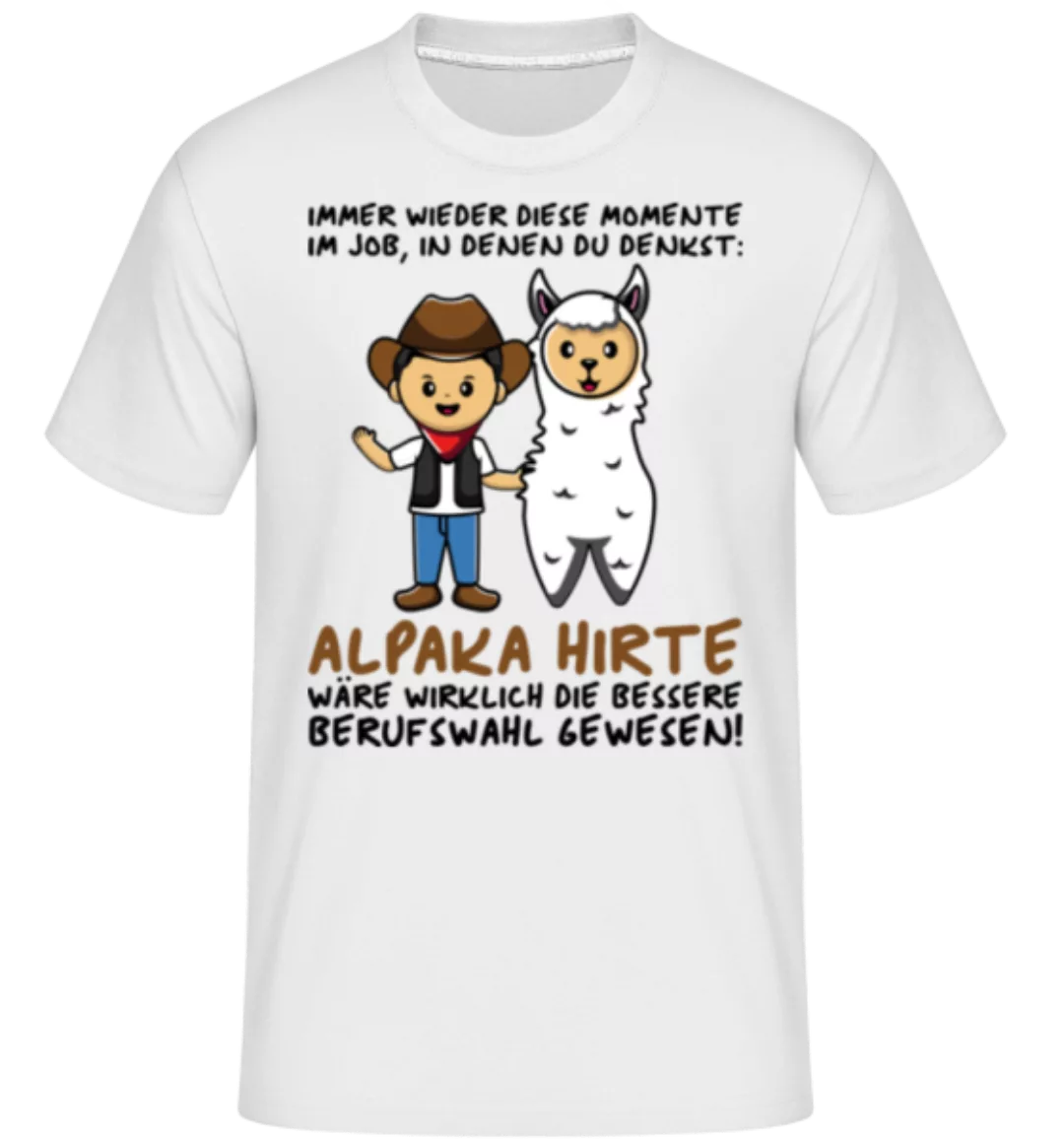 Alpaka Hirte · Shirtinator Männer T-Shirt günstig online kaufen