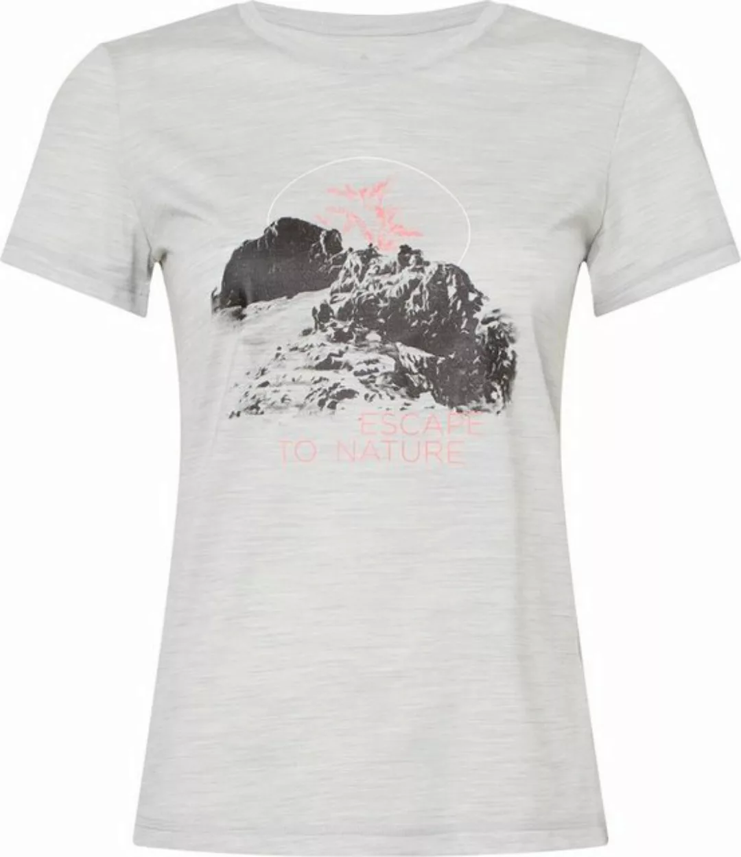 McKINLEY Kurzarmshirt Da.-T-Shirt Shay W MELANGE/GREY/GREY LI günstig online kaufen