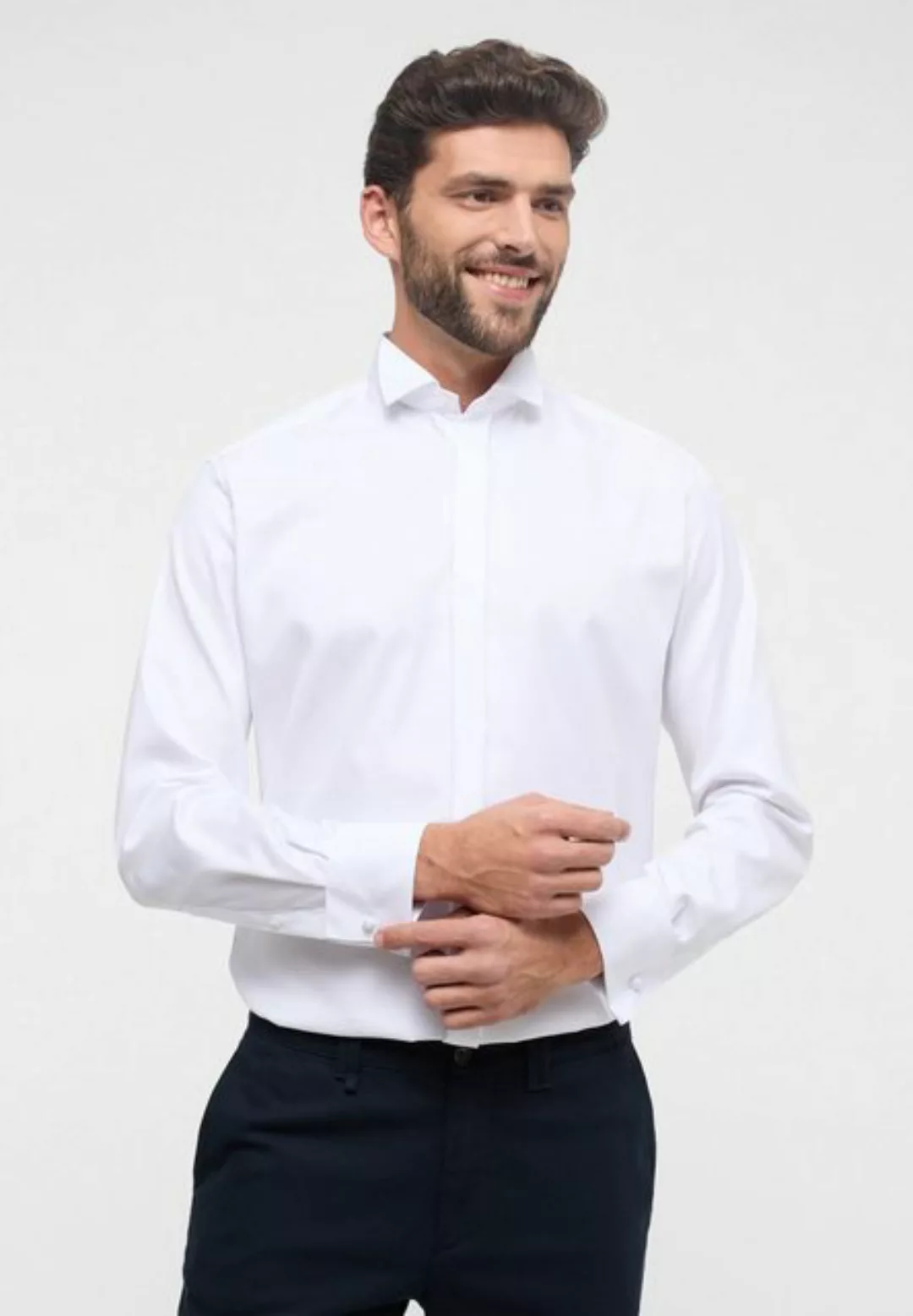 Eterna Langarmhemd MODERN FIT günstig online kaufen