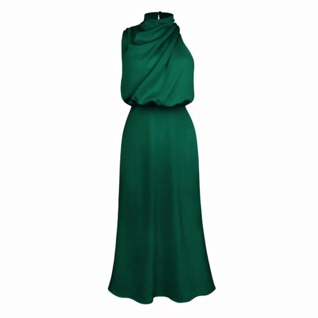 ZWY Abendkleid Hochwertiges Satin ärmelloses Abendkleid, stilvoll und elega günstig online kaufen
