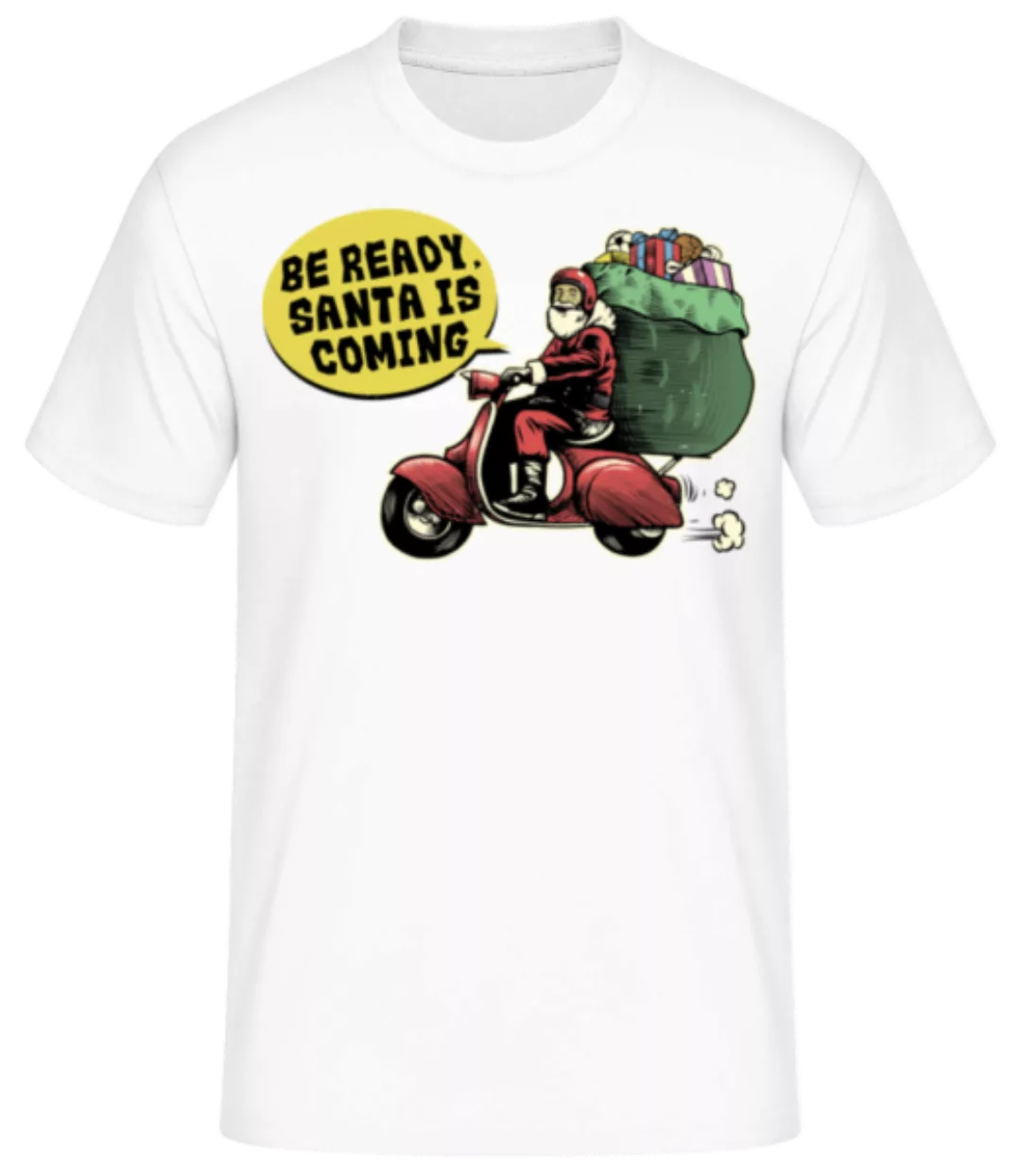 Santa Is Coming · Männer Basic T-Shirt günstig online kaufen