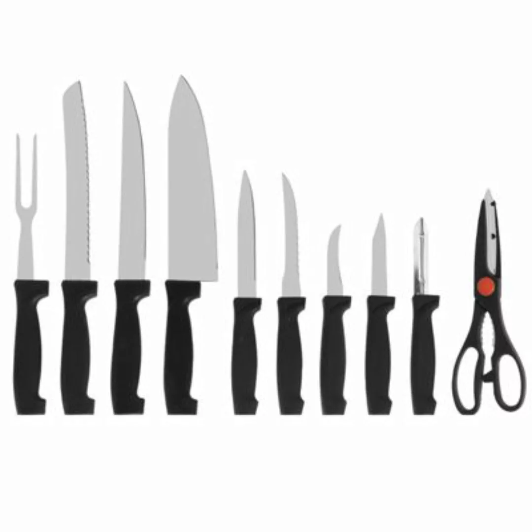 Neuetischkultur Messer Set mit Schere 10-teilig silber günstig online kaufen
