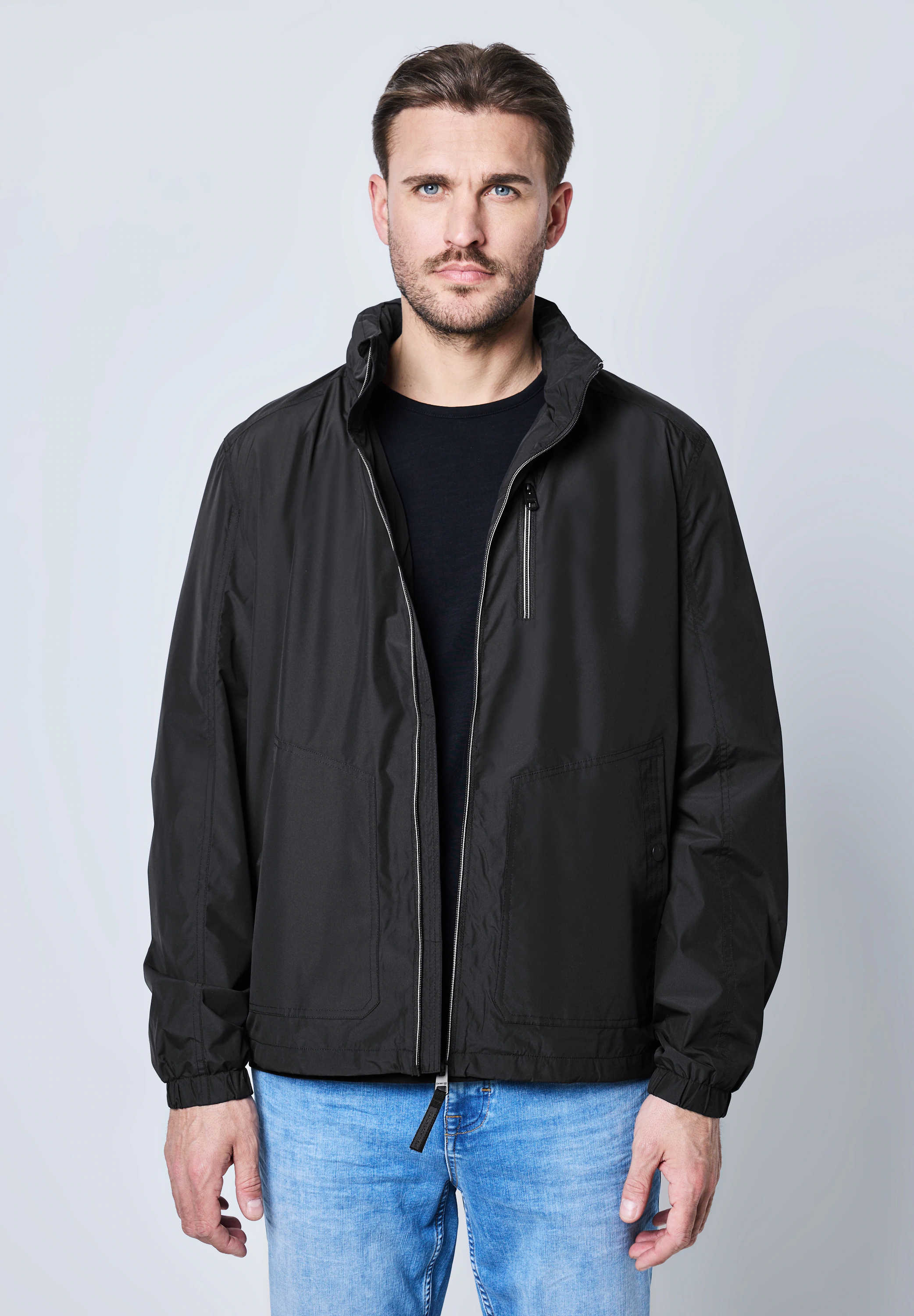 STREET ONE MEN Windbreaker, ohne Kapuze, mit Kapuze günstig online kaufen