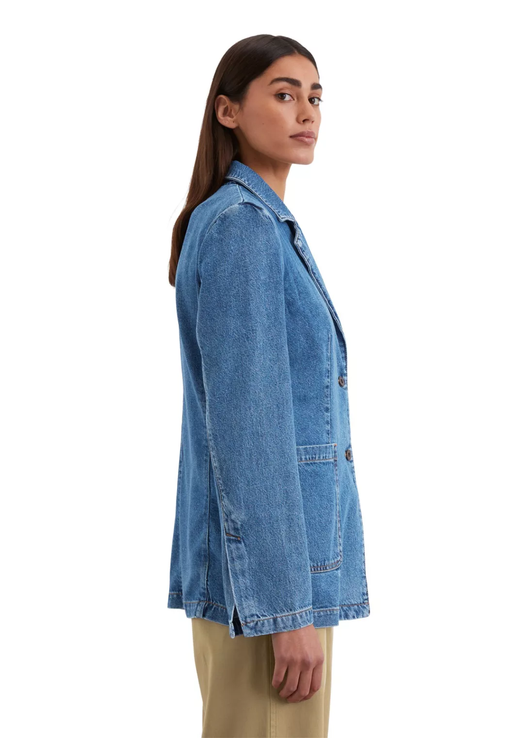 Marc OPolo Jeansjacke "aus Lyocell-Baumwolle-Mix", ohne Kapuze günstig online kaufen