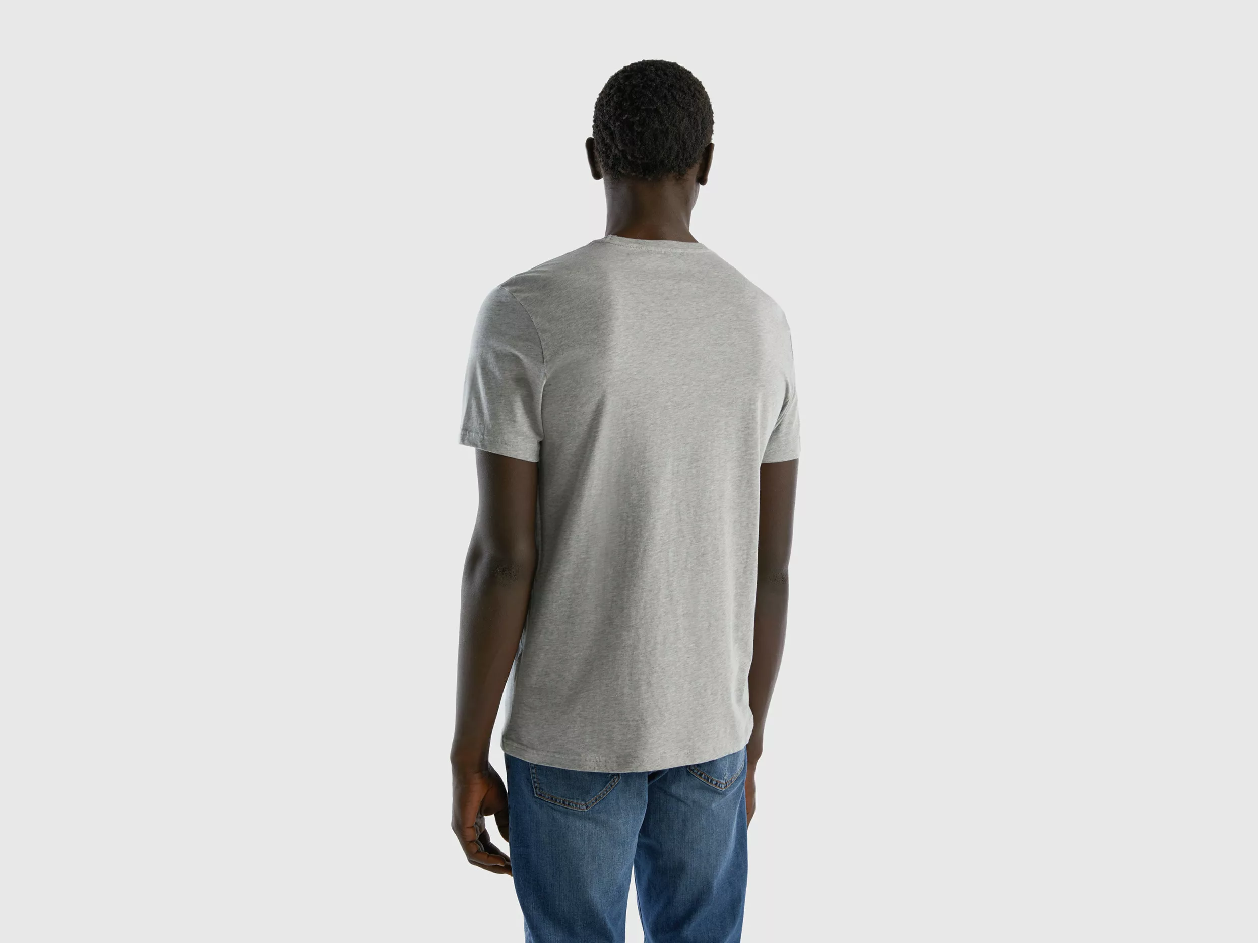 United Colors of Benetton T-Shirt mit Markenlabel günstig online kaufen